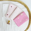 Margaridas Rosa - Kit Fraldinhas