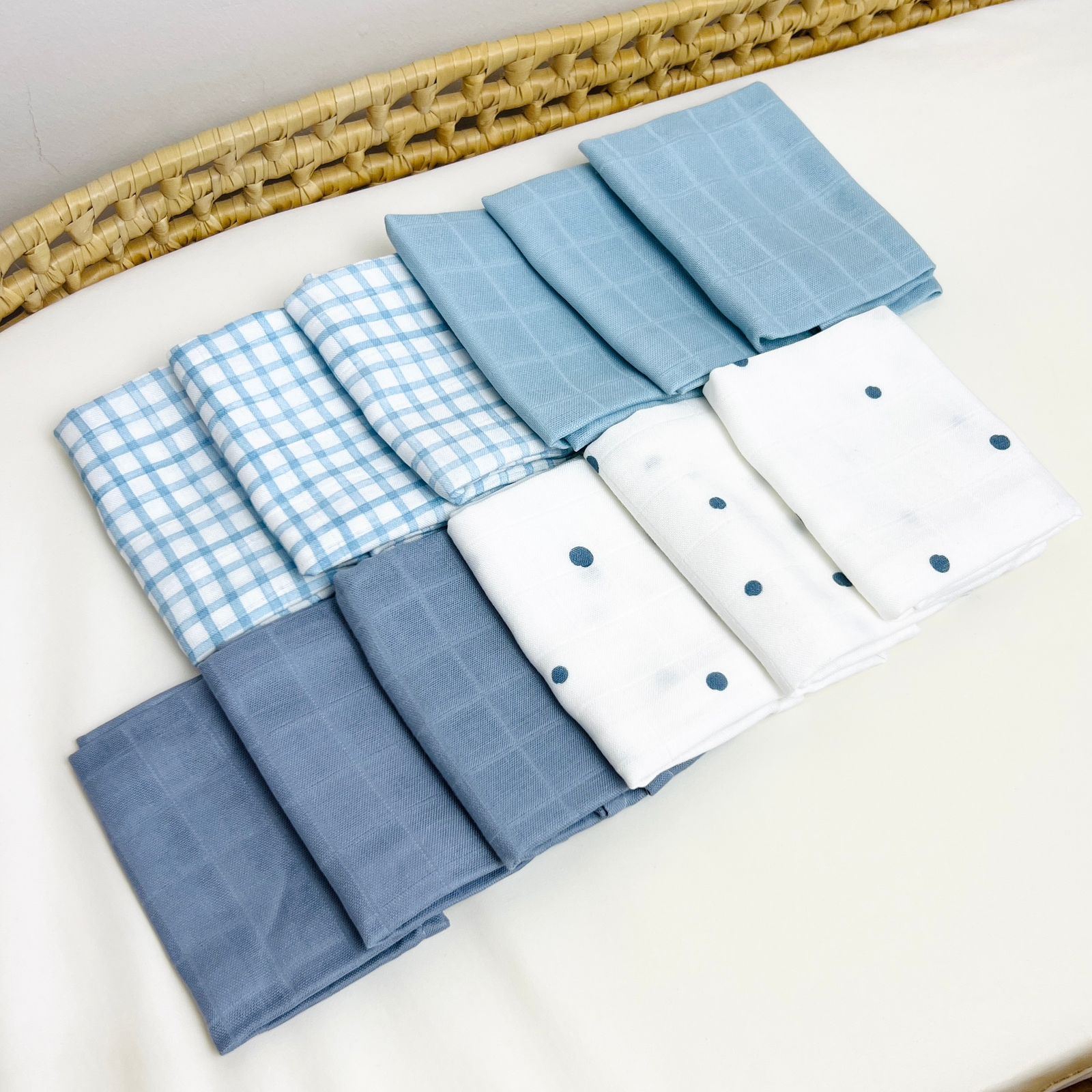 Blue - Kit 12 Fraldinhas