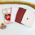 Frutas Vermelhas - Kit Fraldinhas