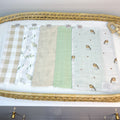 Passarinho Green - Kit 5 MiniFraldinhas