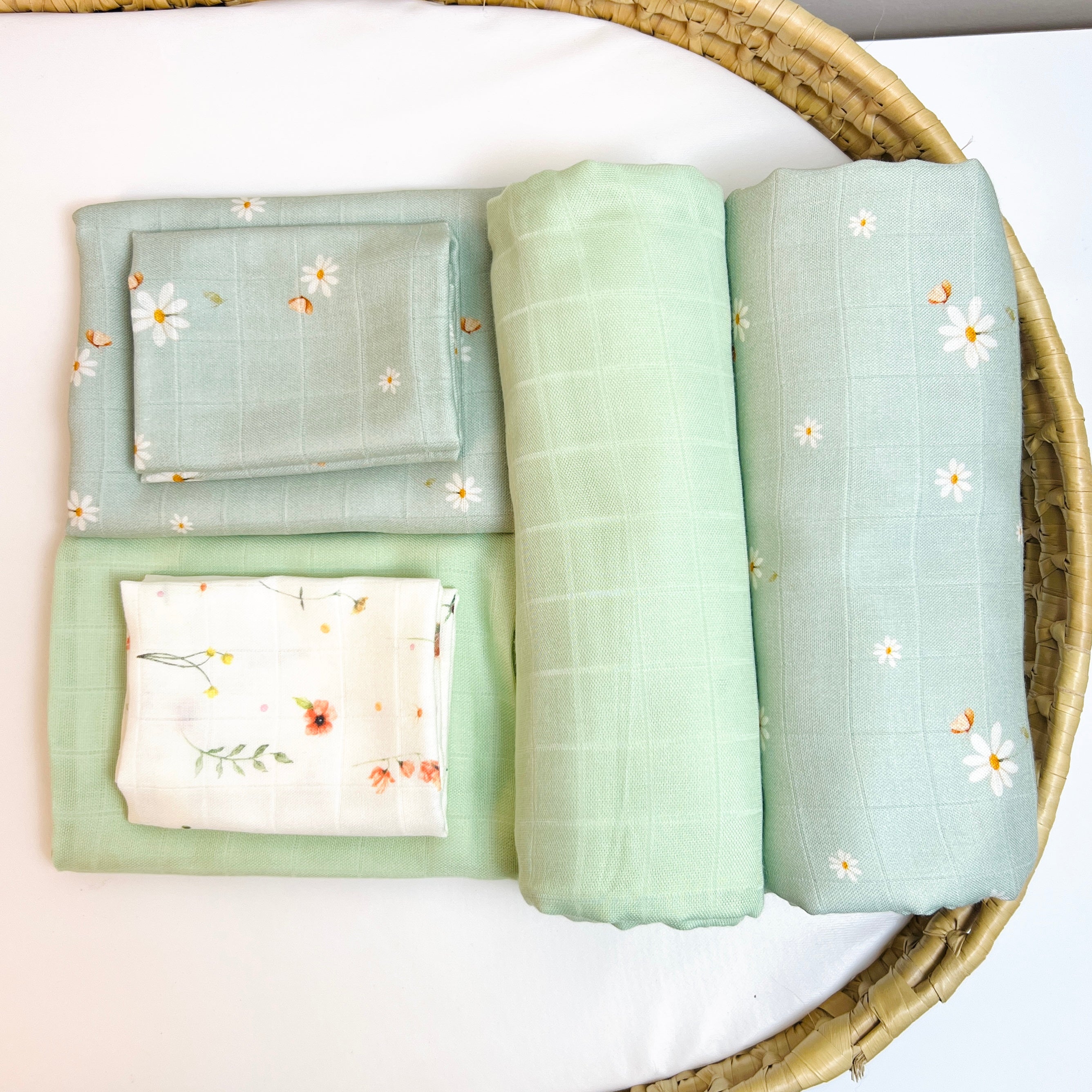 Margaridas Verde - Kit Duo