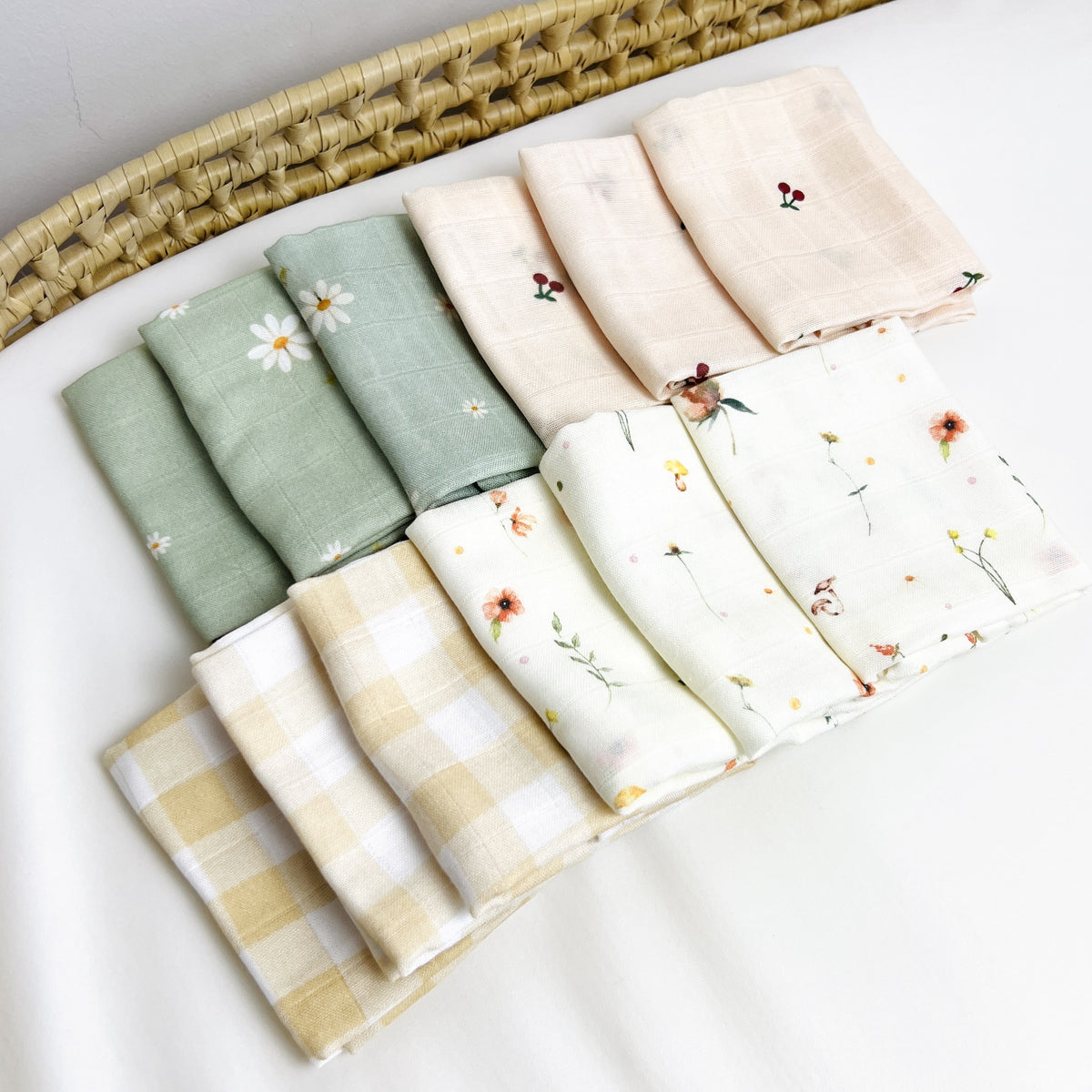 As + Queridinhas - Kit 12 Fraldinhas