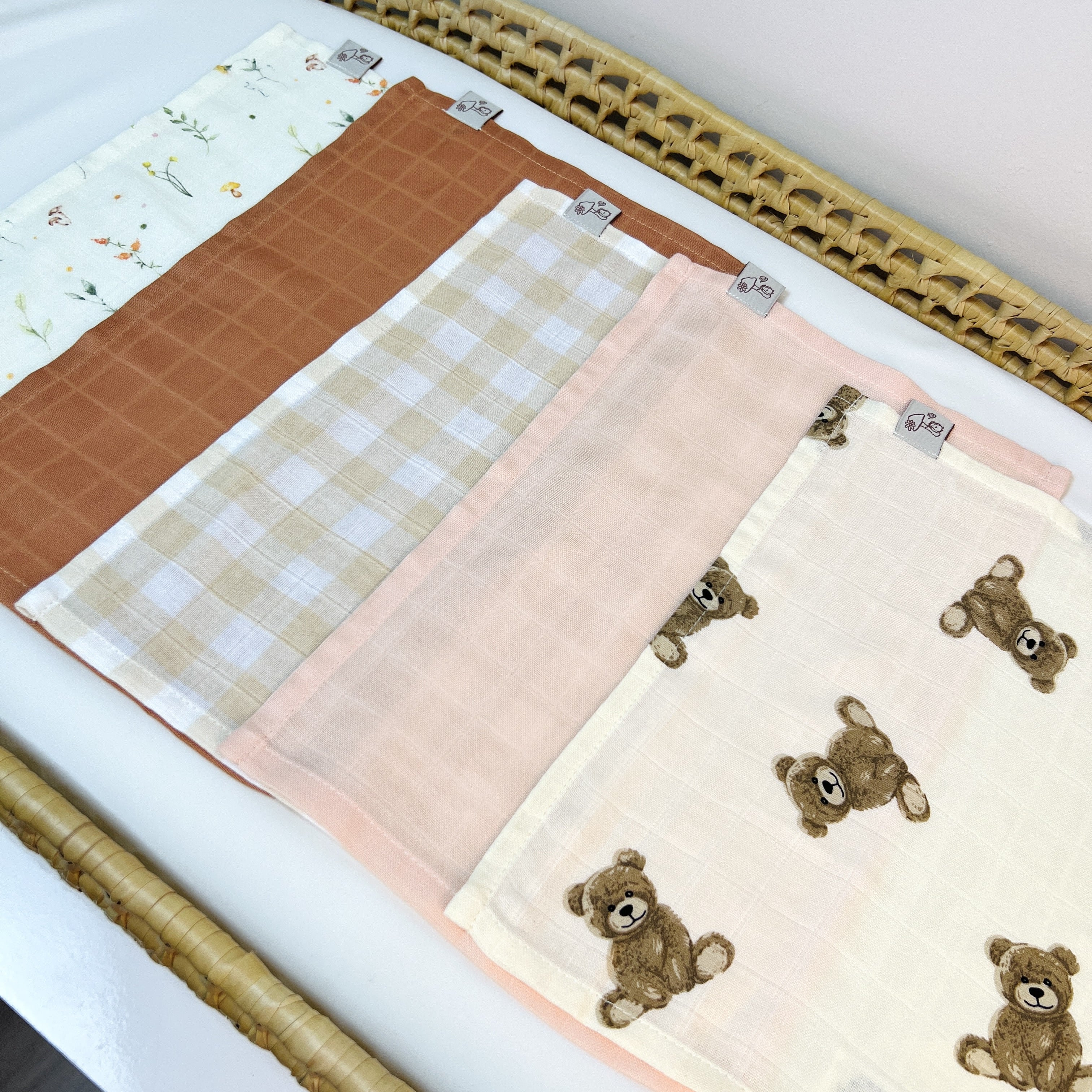 Teddy Marronzinho - Kit 5 MiniFraldinhas
