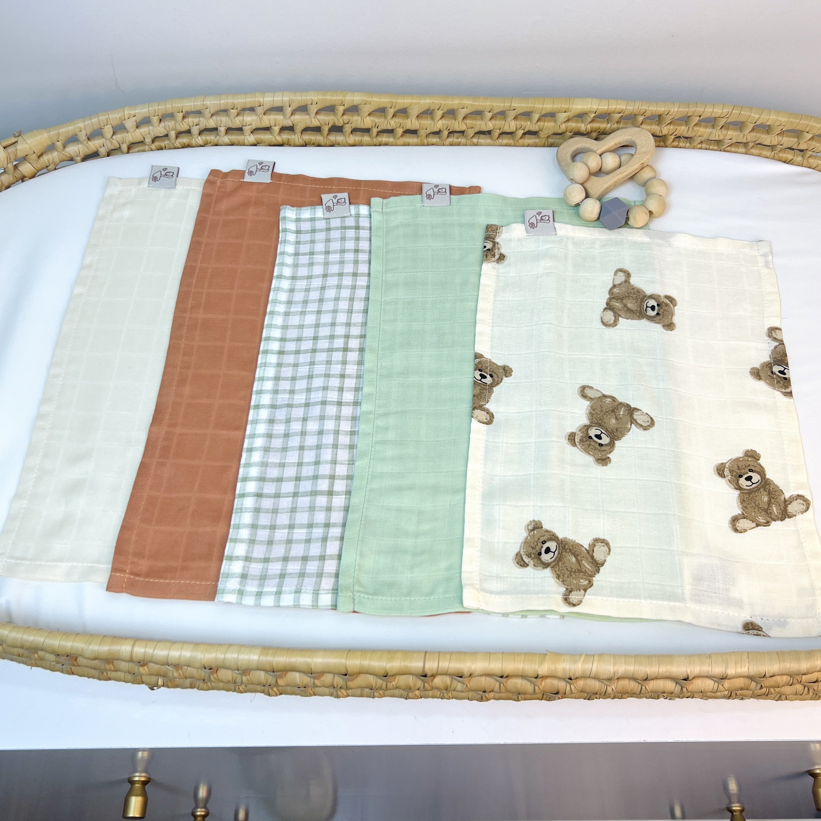 Teddy Green - Kit 5 MiniFraldinhas