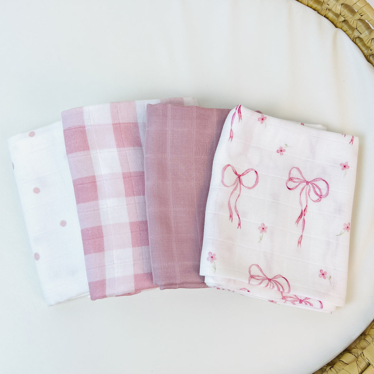 Pink Bow - Kit Fraldas