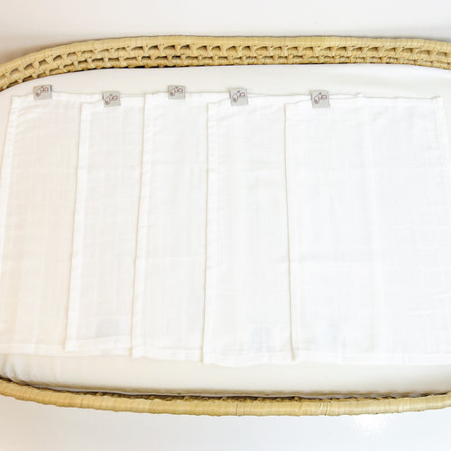 All White - Kit 5 MiniFraldinhas