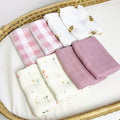 Pink Bees - Kit 8 Fraldas