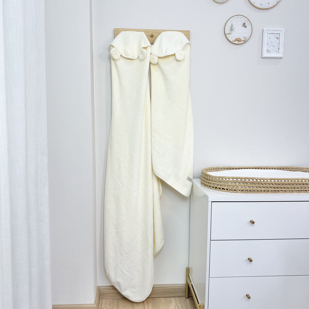 Toalha de Banho com Capuz 76 cm- Baunilha