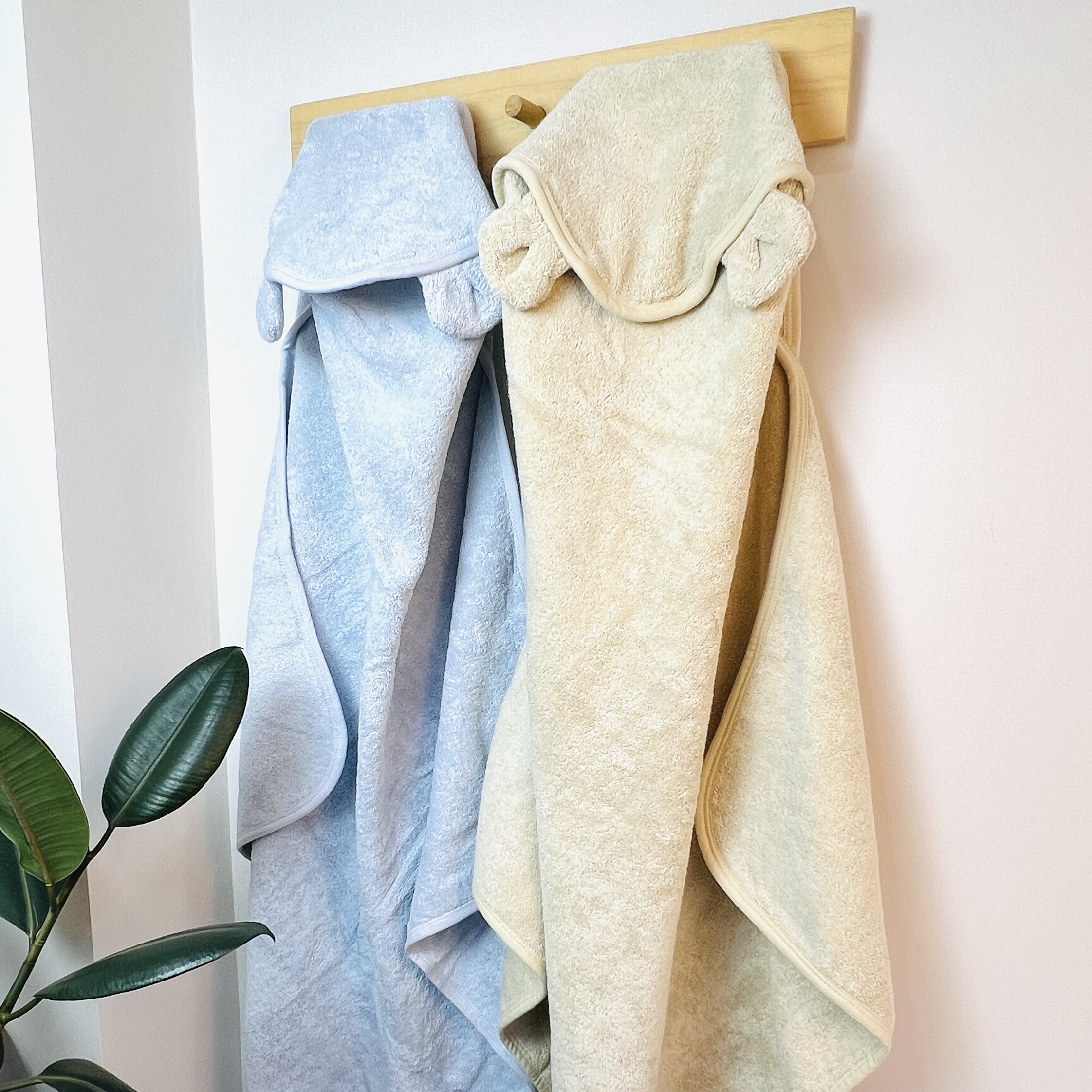 Kit Blue | 2 Toalhas de Banho com Capuz 76 cm