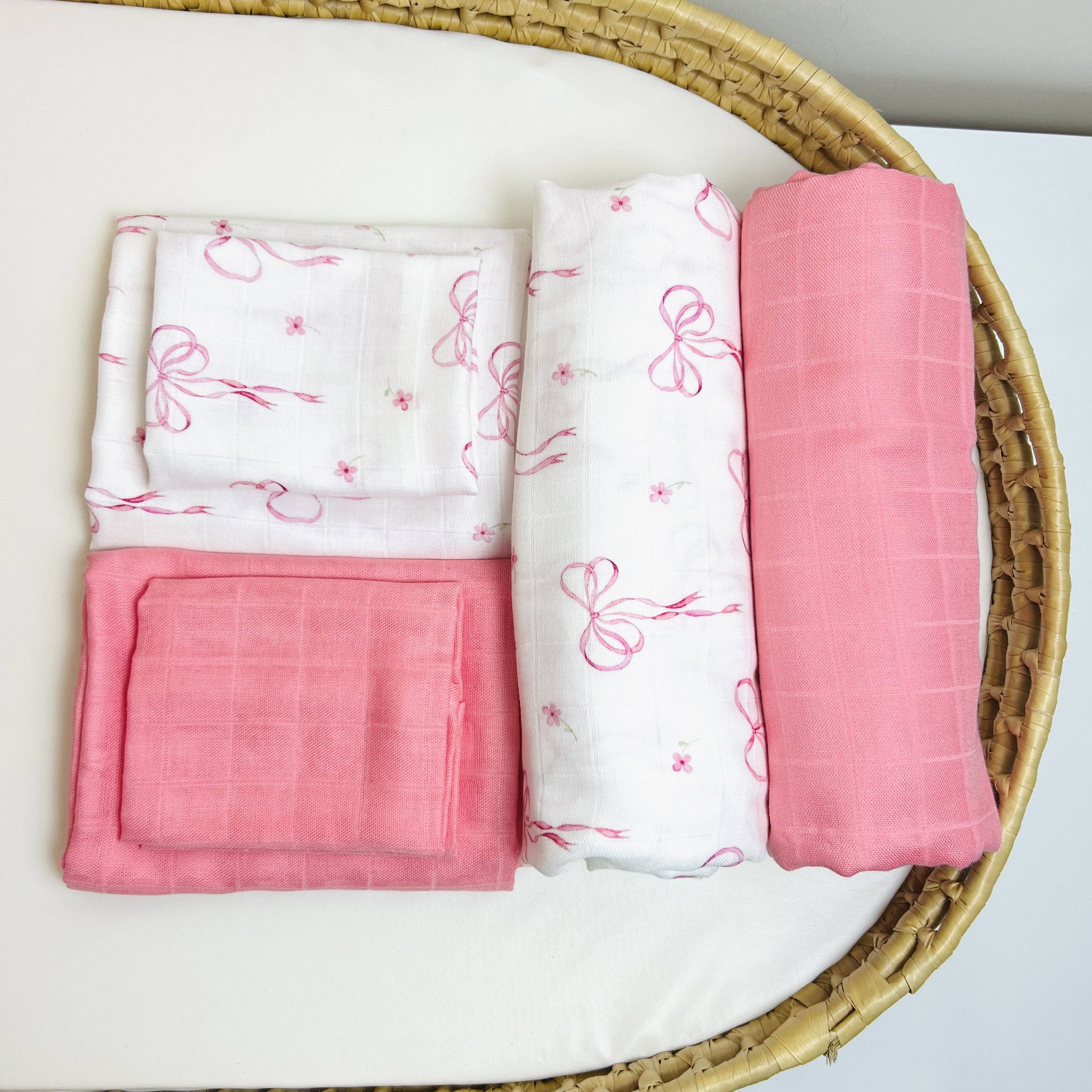 Lacinhos Rosa - Kit Duo