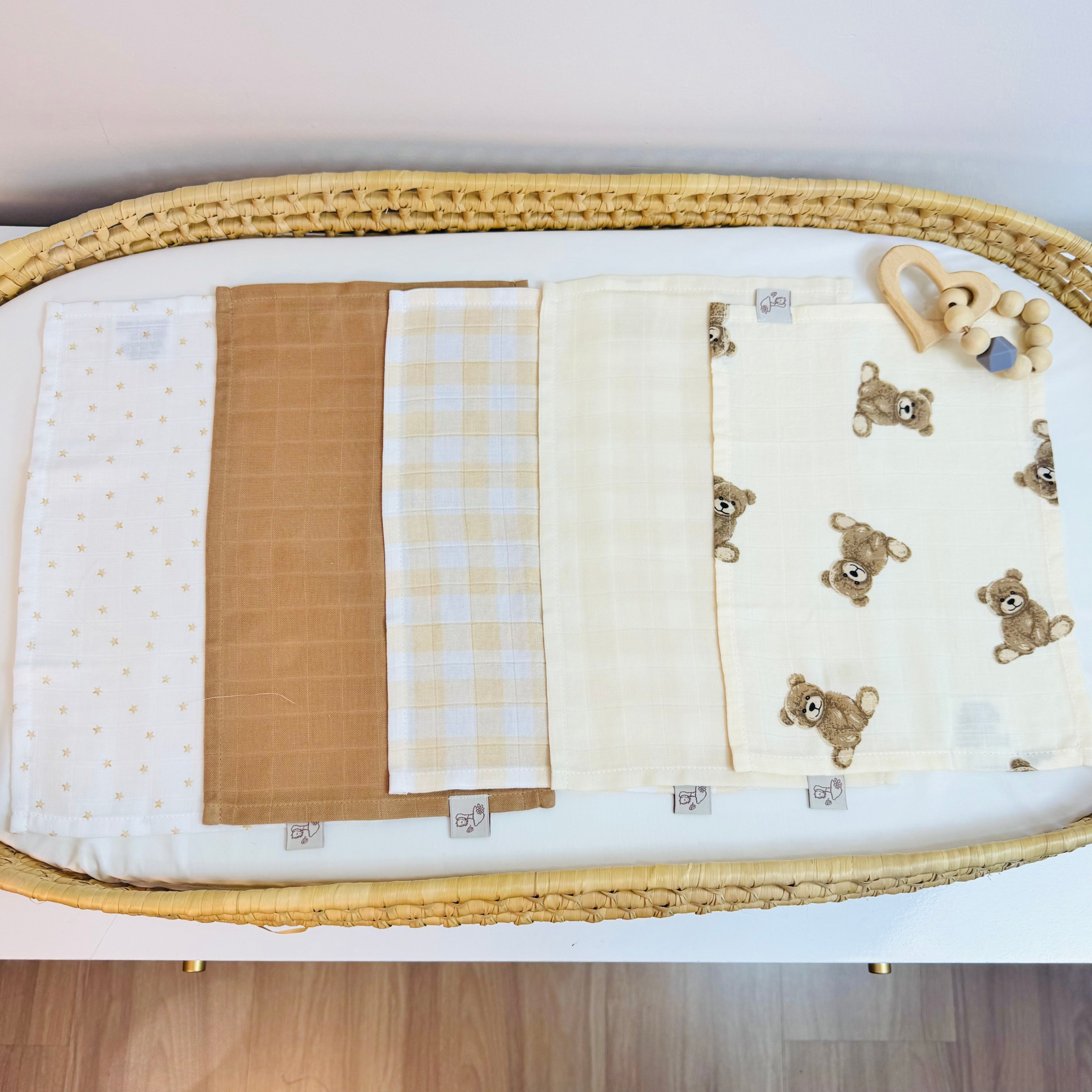 Teddy - Kit 5 MiniFraldinhas