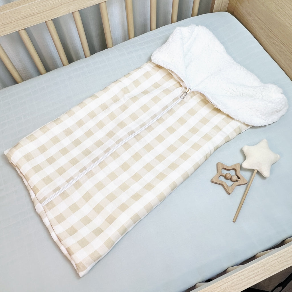 Saco de Dormir - Vichy Marronzinho