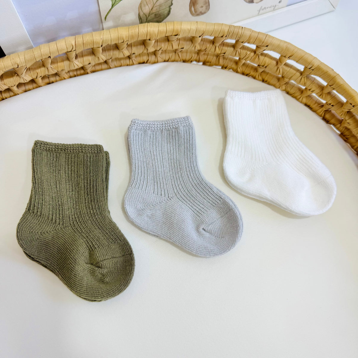 Trio Meias Green
