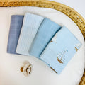Barquinho Azul - Kit Fraldas