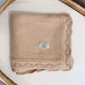 Manta Tricot Cappuccino