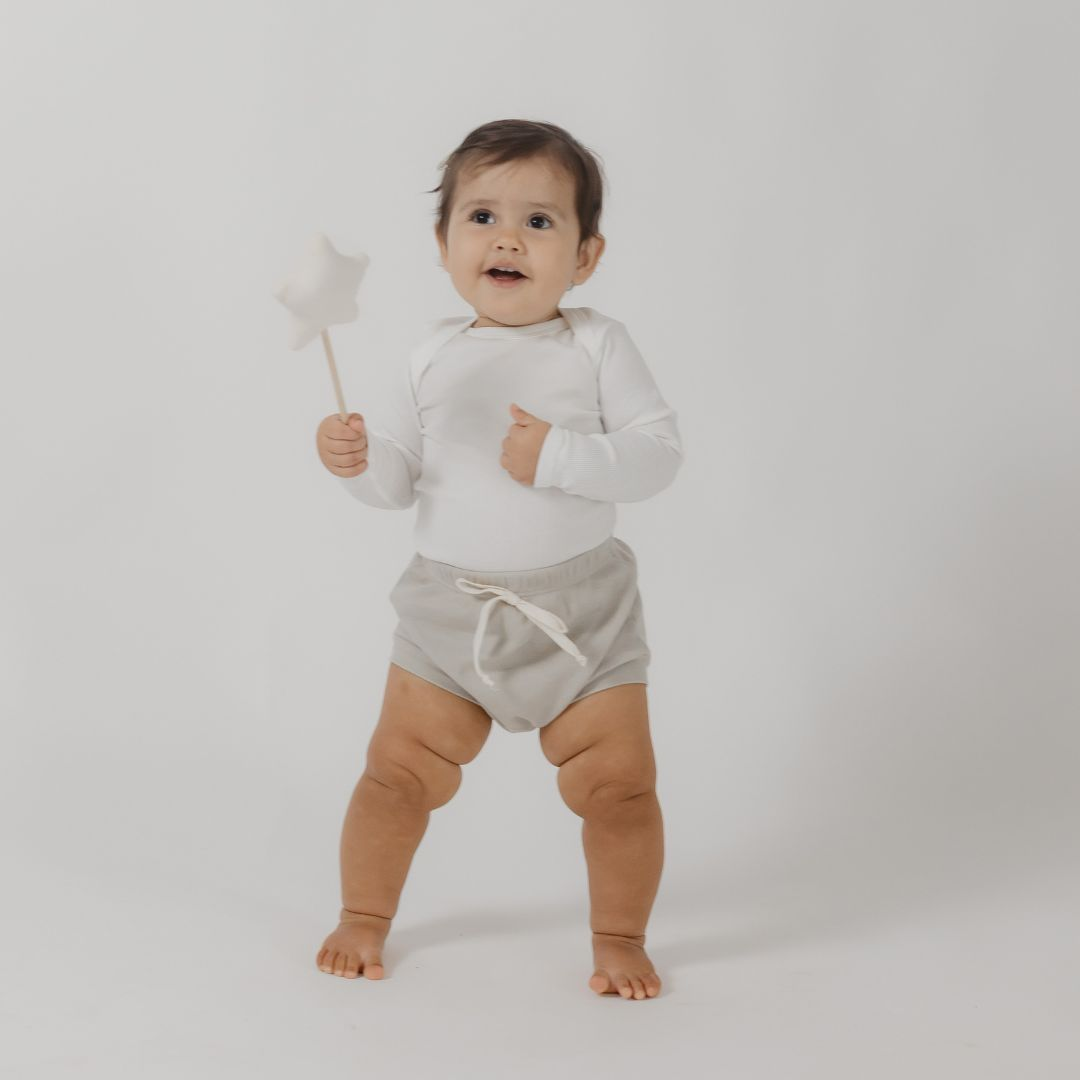 Body Manga Longa Off White