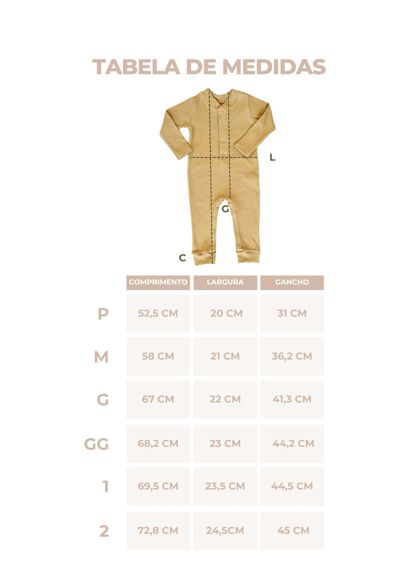 Macacão Off White