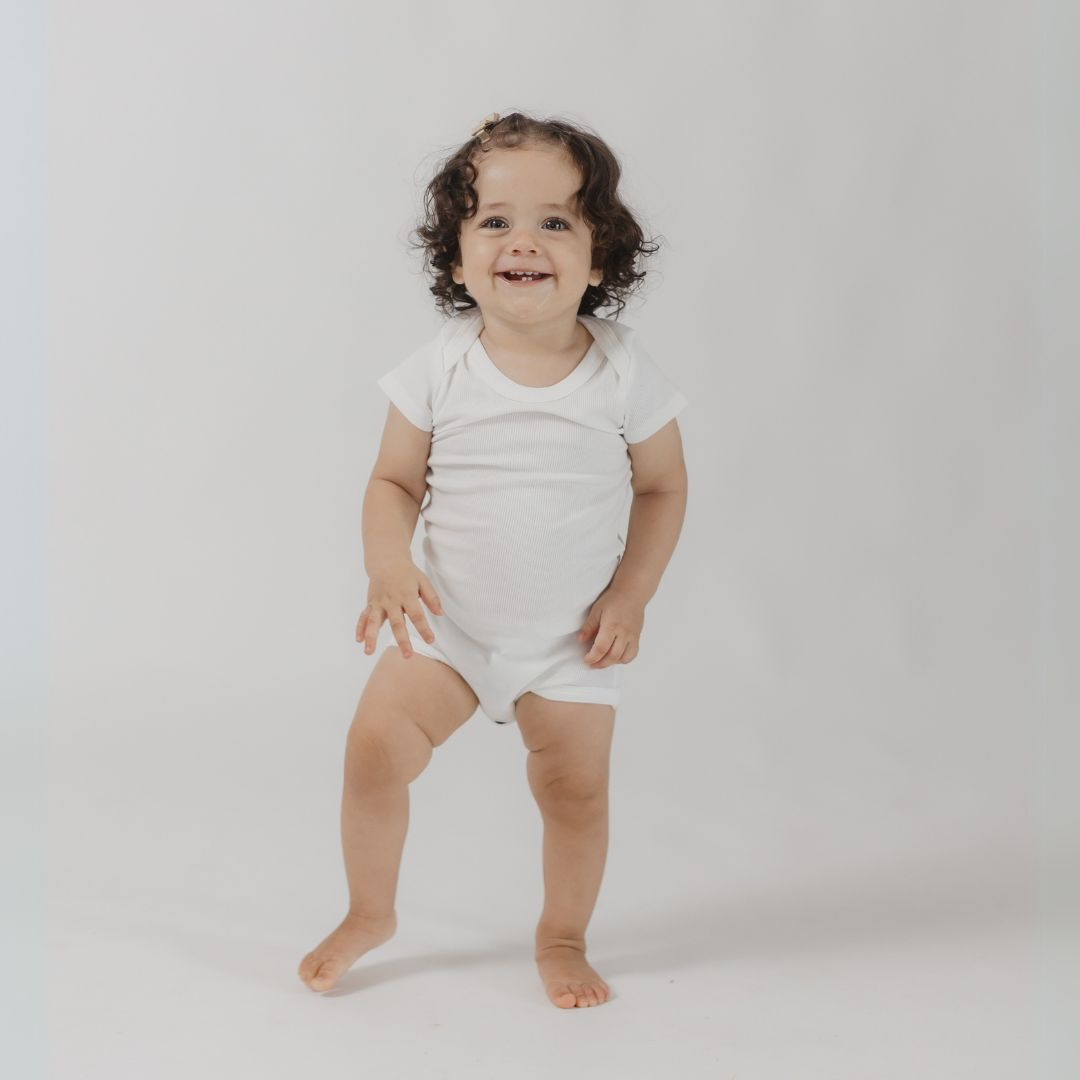 Body Manga Curta Off White